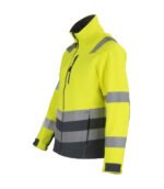 Chaqueta softshell de alta visibilidad para mujer - Imagen 3