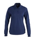 Polera polo DryFresh para mujer manga larga