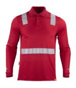 Polera polo híbrida reflectante para hombre manga larga - Imagen 6