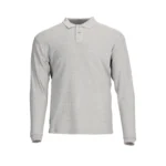 Polera piqué Maritex para hombre manga larga 80/20 - Imagen 3