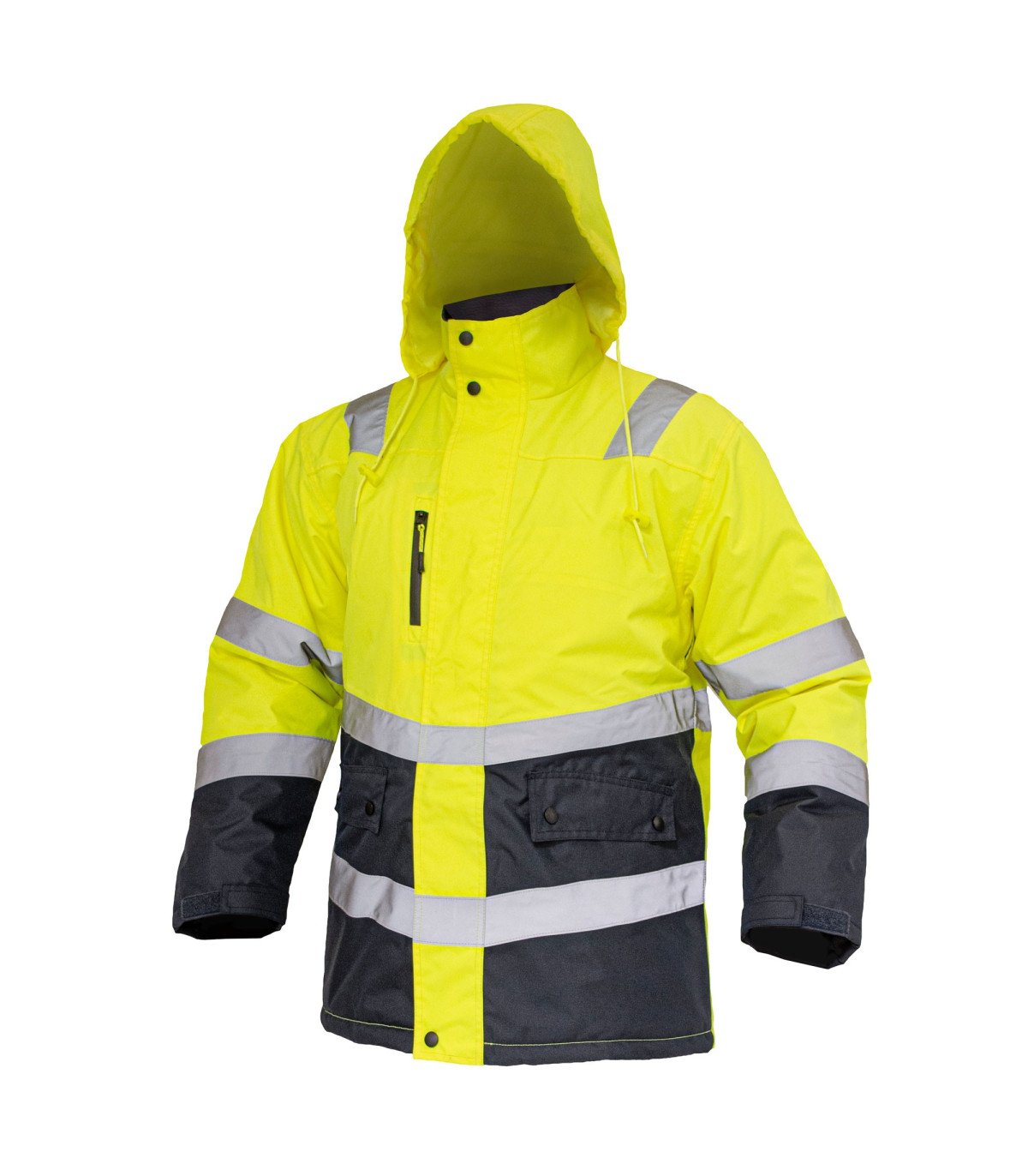 10033432cc43d8eb34ea Parka térmica de alta visibilidad para hombre - Imagen 1