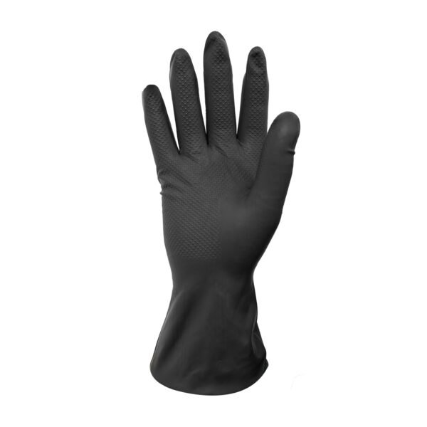 Guantes de albañil Resistor reforzados negro y naranjo