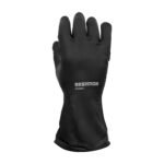 Guantes de albañil Resistor reforzados negro y naranjo - Imagen 3