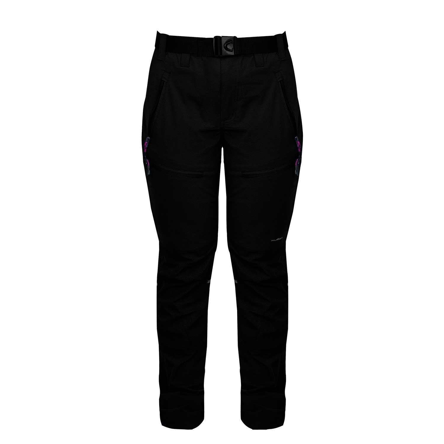 1017000-LODGE-PRO-NEGRO-1-MUJER.jpg Pantalón mujer outdoor antiácido negro Kumen - Imagen 1