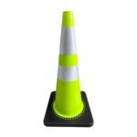Cono vial Resistor verde con base negra - Imagen 2