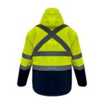 Parka Siberia Nebraska S10 azul y amarillo - Imagen 2