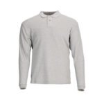 Polera piqué Maritex para hombre manga larga 60/40 - Imagen 3