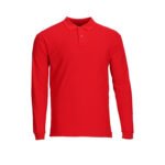 Polera piqué Maritex para hombre manga larga 60/40 - Imagen 4