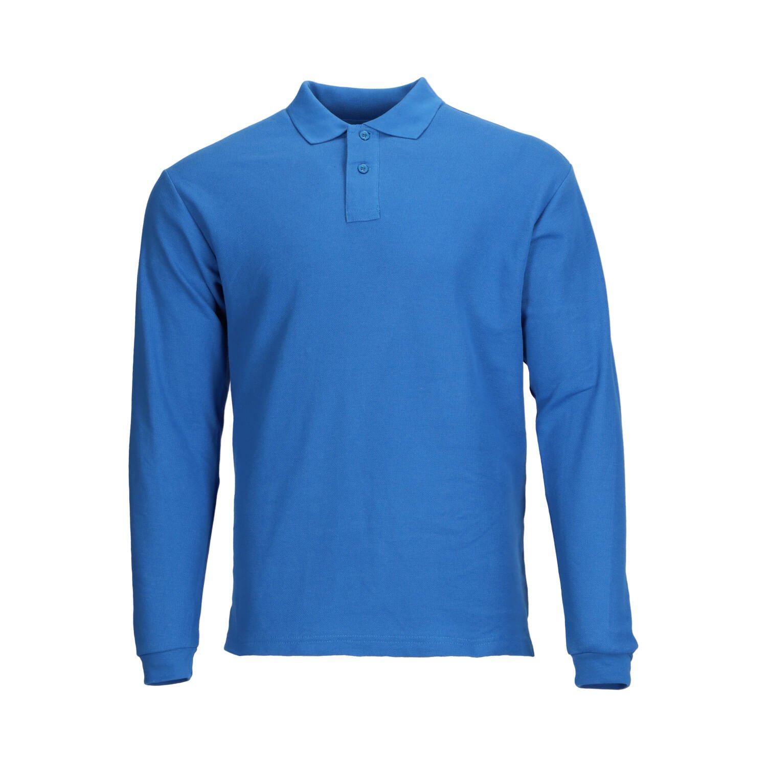 210711_1.jpg Polera piqué Maritex para hombre manga larga 80/20 - Imagen 1
