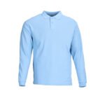 Polera piqué Maritex para hombre manga larga 80/20 - Imagen 11