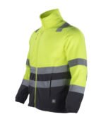 Micropolar bicolor de alta visibilidad clase 2 para hombre - Imagen 2