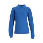 Polera piqué Maritex para mujer manga larga 80/20 - Imagen 8
