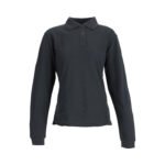 Polera piqué Maritex para mujer manga larga 80/20