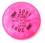 Filtro de partículas 3M 2091 P100