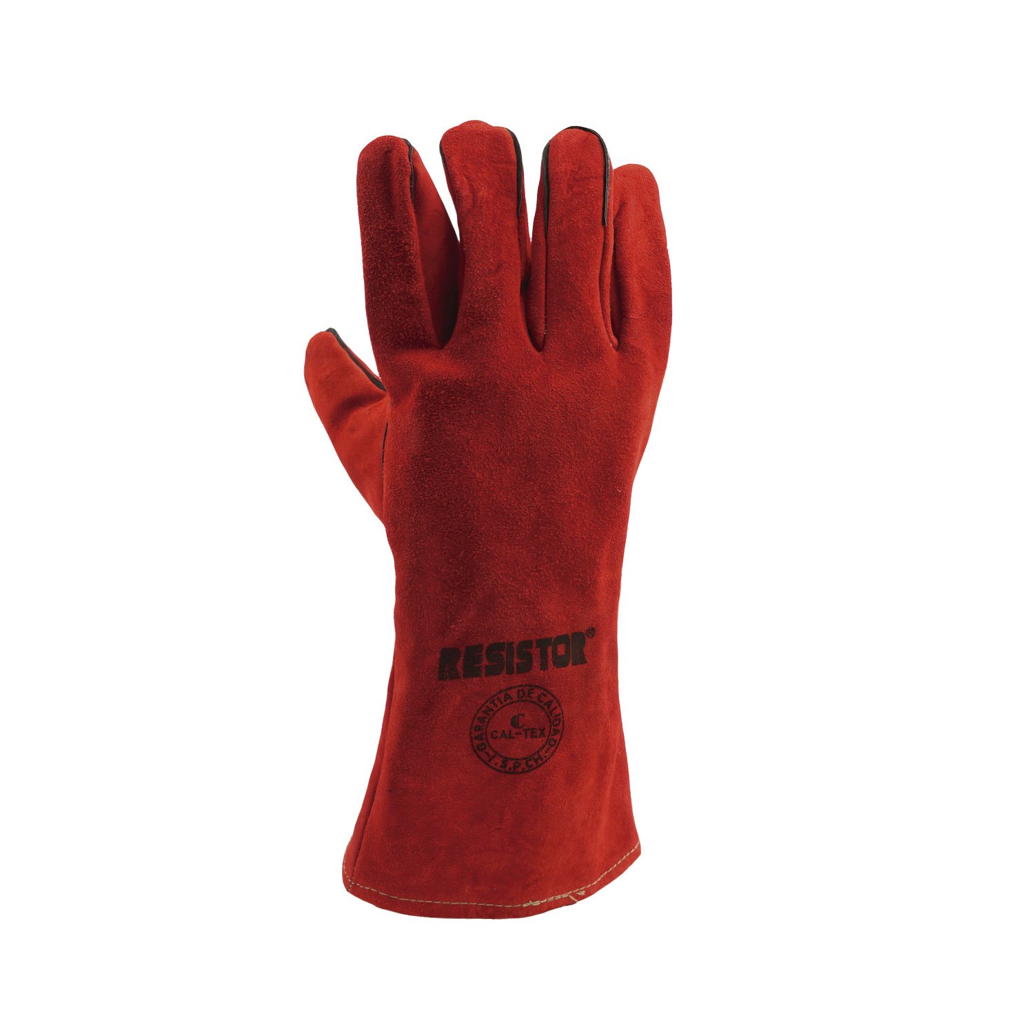 535689-SOLDADOR-ROJO-2.jpg Guantes de soldador Resistor rojos - Imagen 1