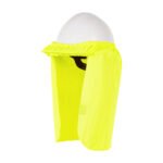Cubrenuca Kumen amarillo para casco con protección UV - Imagen 2