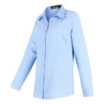 Blusa Oxford celeste Kumen - Imagen 2