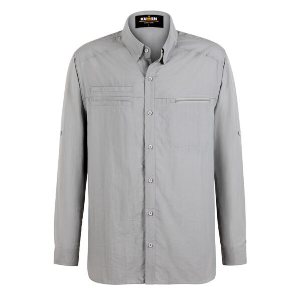Camisa outdoor gris Kumen