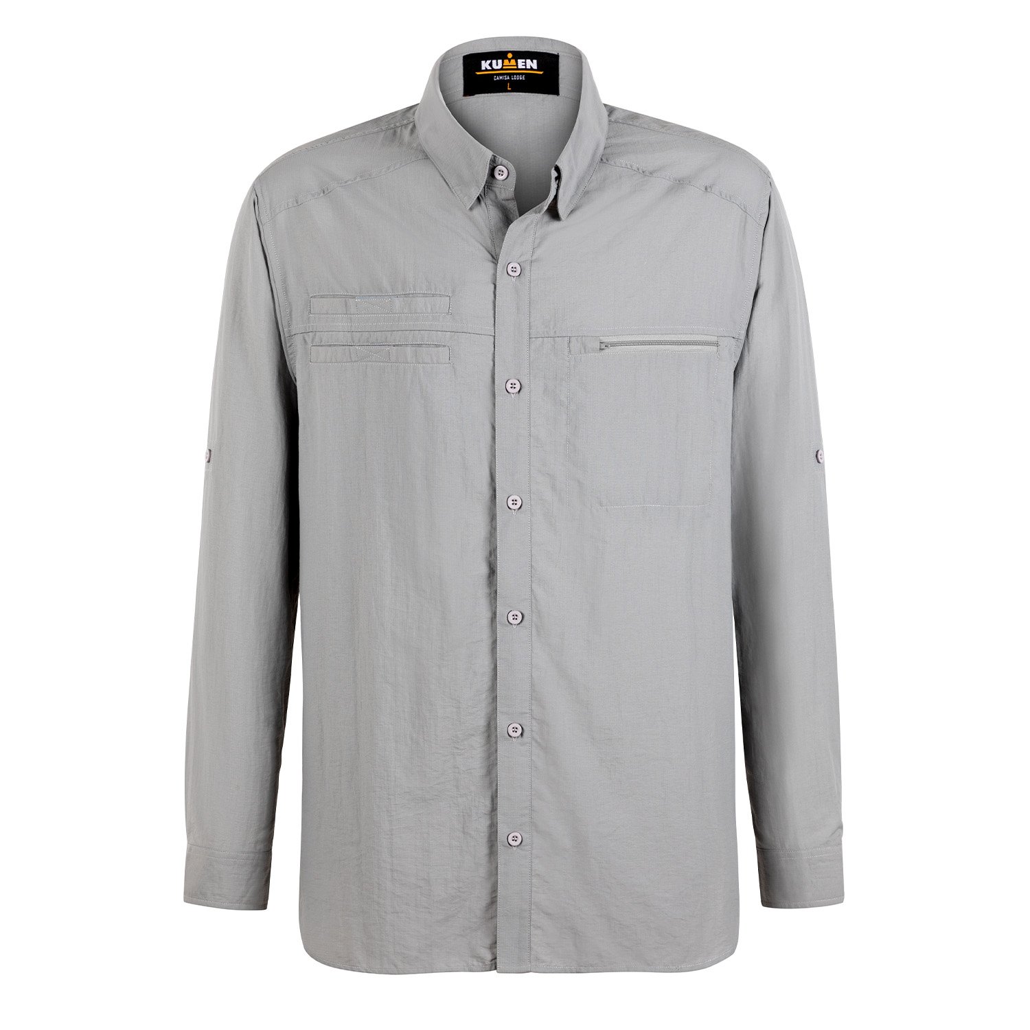880957-CAMISA_LODGE_GRIS_1_-_1500X1500.jpg Camisa outdoor gris Kumen - Imagen 1