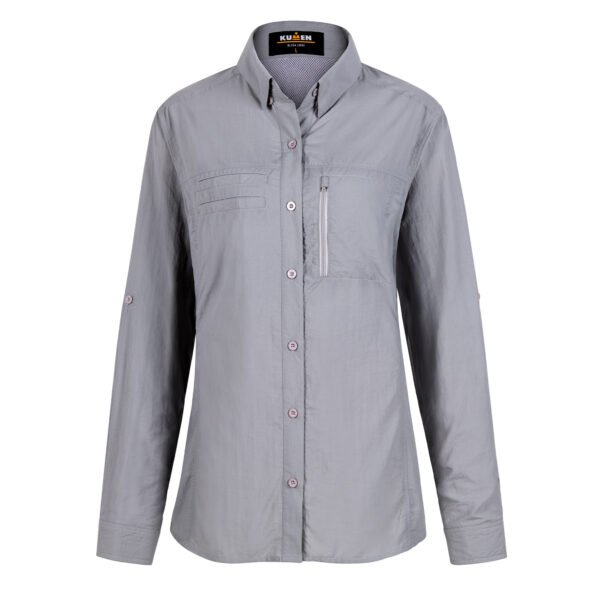 Blusa outdoor gris Kumen
