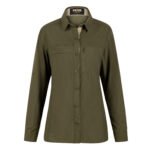 Blusa outdoor verde oliva Kumen