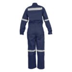 Buzo piloto Kumen de gabardina de algodón azul - Imagen 3