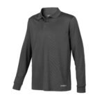 Polera piqué Cooldry manga larga gris Kumen - Imagen 2