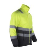 Micropolar bicolor de alta visibilidad clase 2 para hombre - Imagen 3