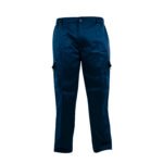 Pantalón cargo Kumen Land de gabardina azul