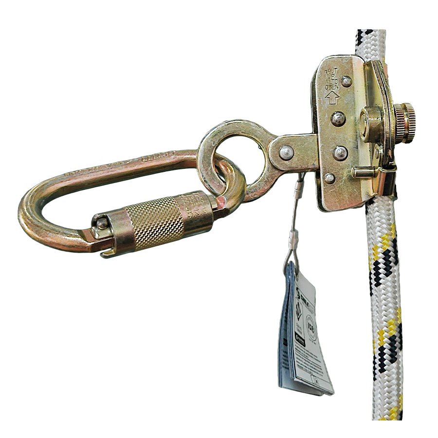 DESLIZADOR-DE-CUERDA-10-A-12-MM-CON-MOSQUETON-CARABINERO.jpg Deslizador Chilesin DECU-LAX0 para cuerda de 16 mm - Imagen 1