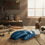 Guantes de nitrilo Eurogloves con puño tejido - Imagen 2