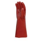 Guantes de PVC Eurogloves rojos de 14 pulgadas - Imagen 3