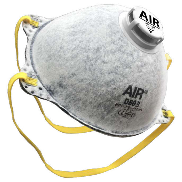 Respirador AIR D803 con válvula (10 unidades)