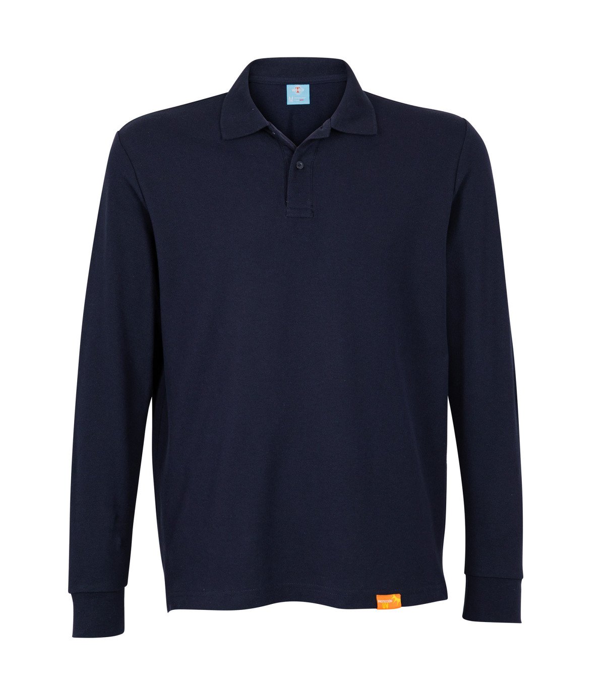 bcea5313284272571a5a Polera polo Texora para hombre manga larga 80/20 - Imagen 1