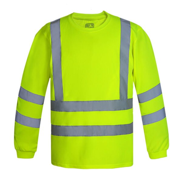 Polera DryFit reflectante para hombre manga larga
