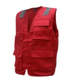 Chaleco geólogo Practical Line de gabardina unisex - Imagen 5