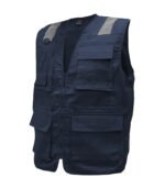 Chaleco geólogo Practical Line de gabardina unisex - Imagen 4