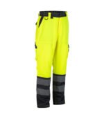 Pantalón bicolor de alta visibilidad clase 2 para hombre - Imagen 2