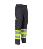 Pantalón bicolor de alta visibilidad clase 1 para hombre - Imagen 4