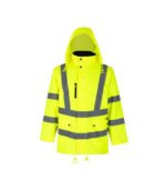 Parka térmica de alta visibilidad clase 3 para hombre